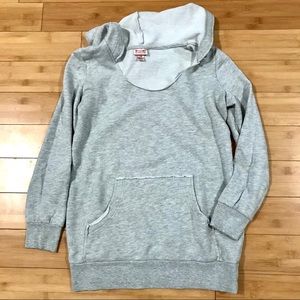 Mossimo Sweatshirt with Hoodie Size Medium Grey